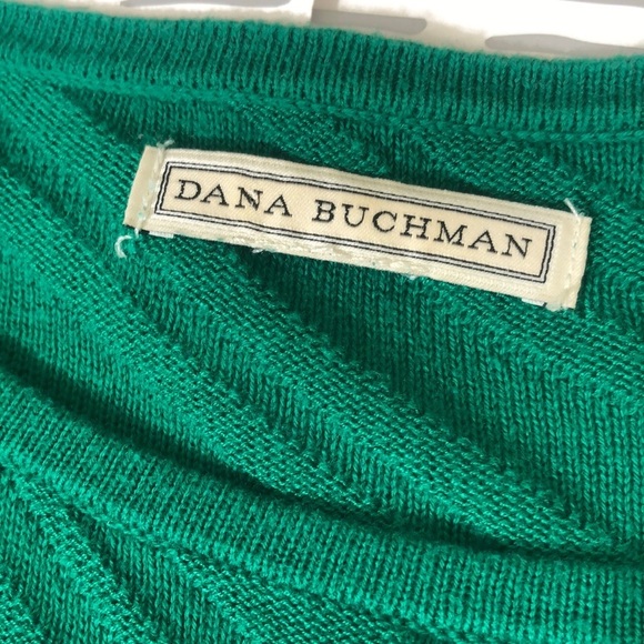 Dana Buchman green sweater - Picture 2 of 9